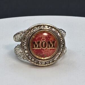 Magnetic Snap Ring Gold Told Mom Mother's Day New Mother Gift Size 5.5